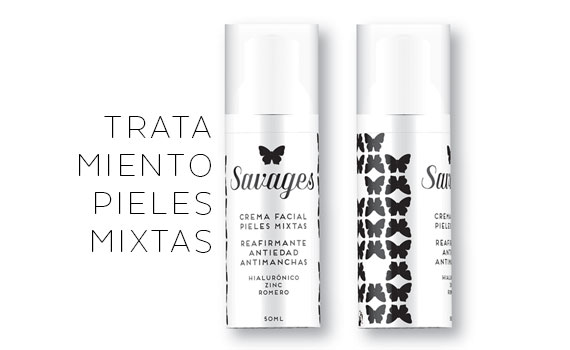 crema facial mixta savages