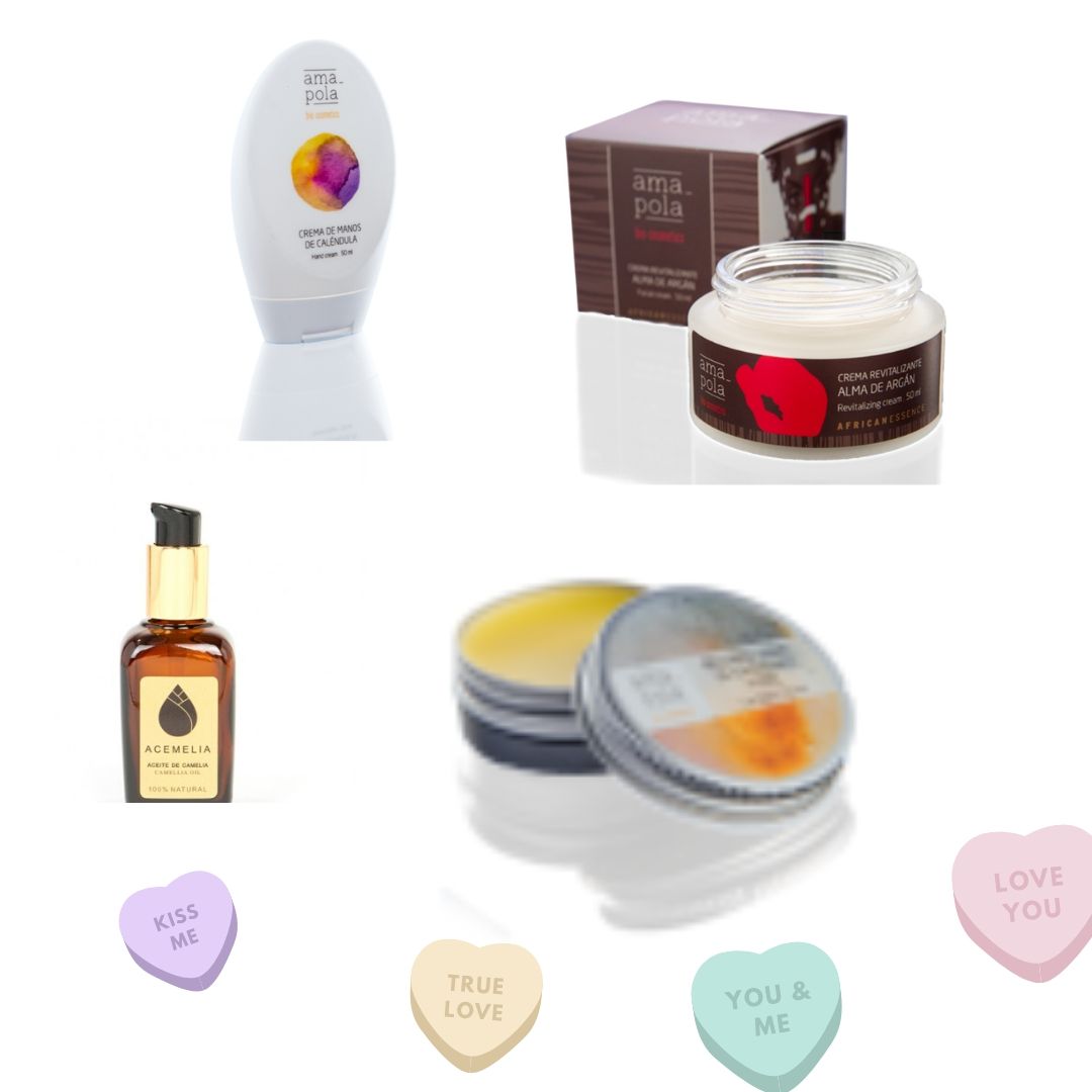 Regala cosmetica natural en San Valentin