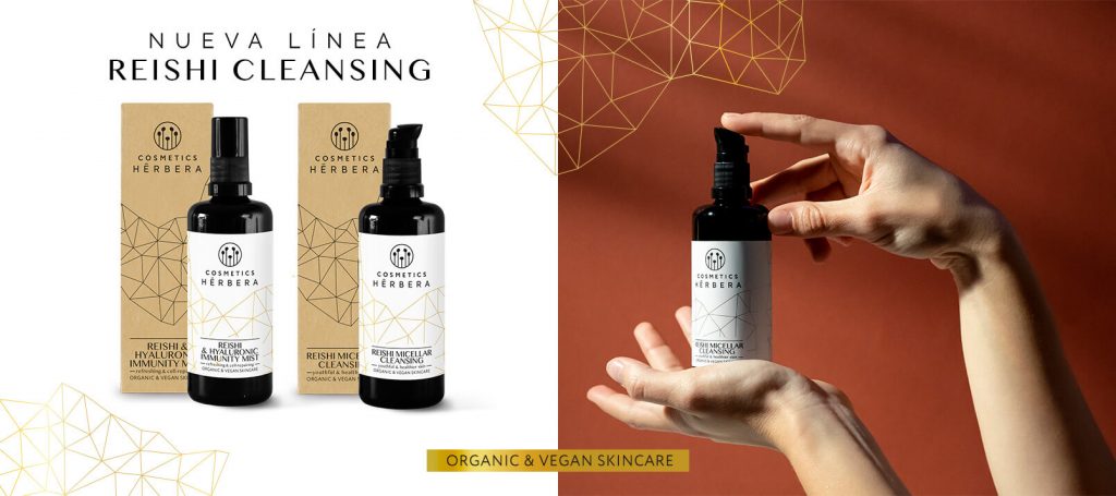Linea limpieza Reishi de Herbera