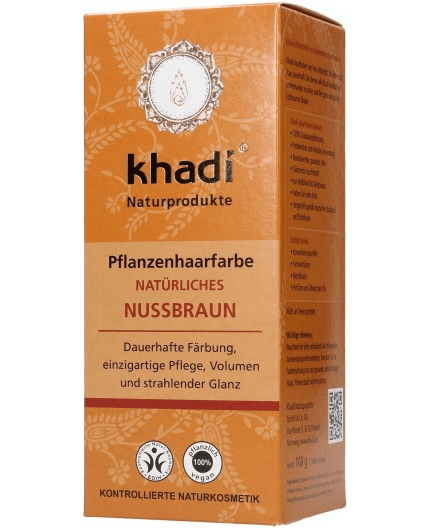 Henna color Avellana, Khadi Ecológica

